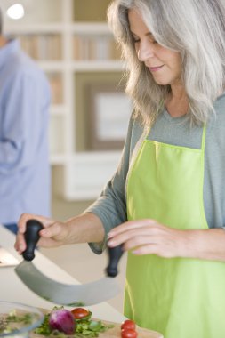 üst düzey kadın yemek