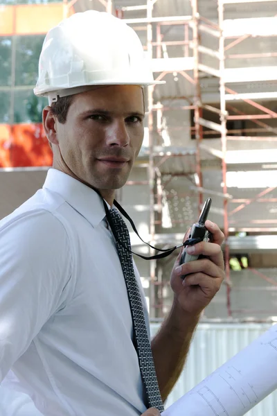 Construction worker — Stock Photo, Image