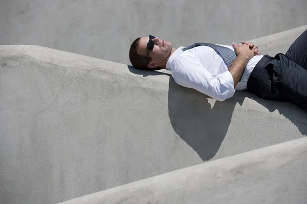 Relaxed Businessman — Stock Photo, Image