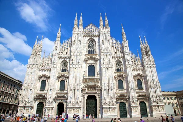 Piazza duomo, Milan, İtalya