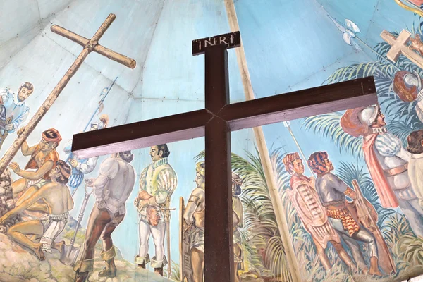 Magellan's cross in cebu, Filipijnen — Stockfoto