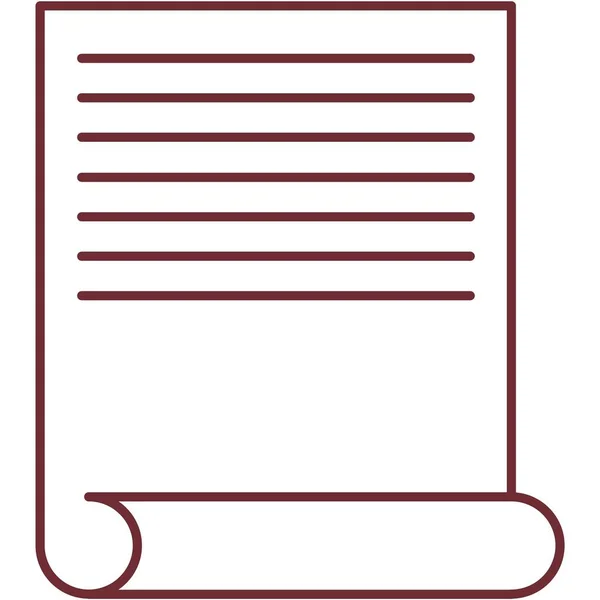 Paper Document Text Icon Sheet Vector Copy Information Symbol Web — ストックベクタ