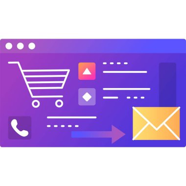 Sale promotion campaign strategy flat vector icon. Advertising and conversion, seo and influence digital marketing