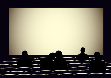 insan siluetleri ile sinema