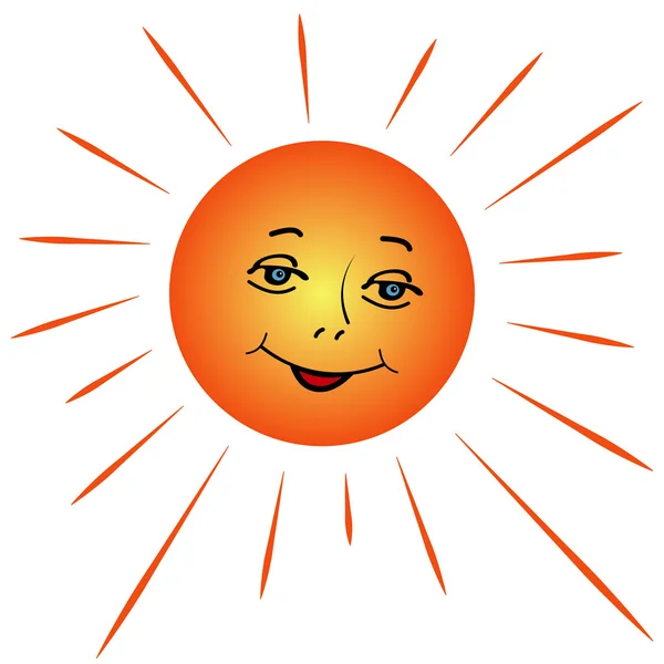 The sun — Stock Vector