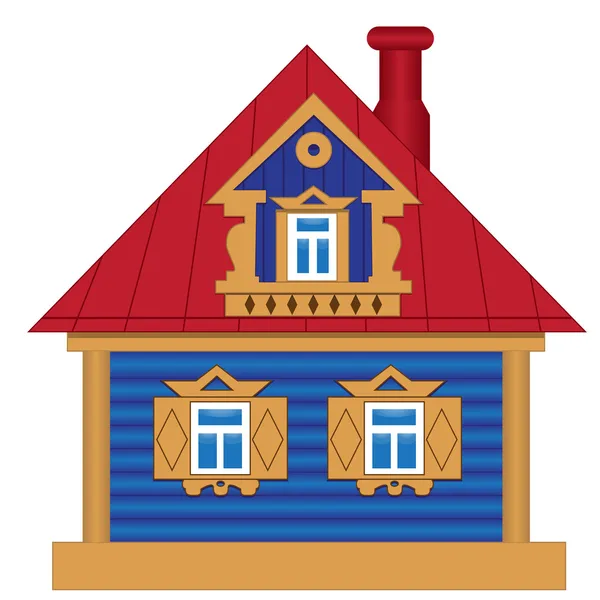 Игрушечный дом — стоковый вектор