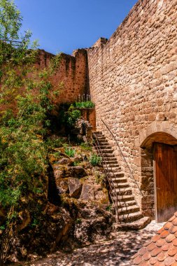 Hohlandsbourg, Wintzenheim town, Medieval Fortified castle, 1279, Fortress, France, Great East, Upper Rhine, Haute-Alsace Grand Est castle rock