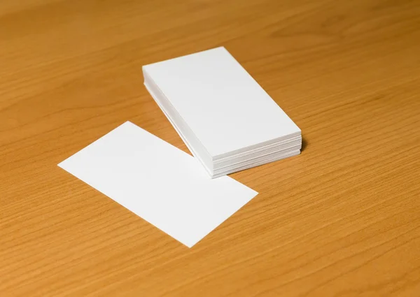 Business cards blank mockup — Stock Photo, Image