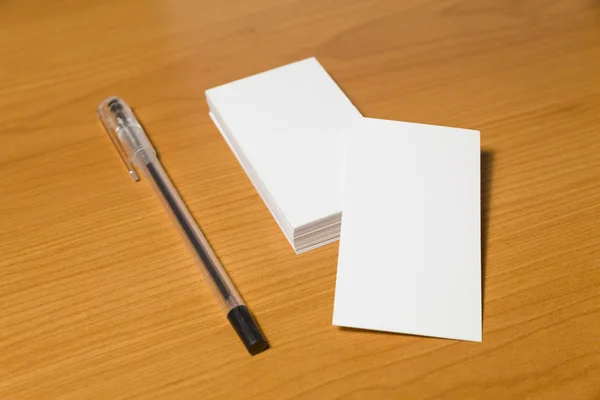 Business cards blank mockup — Stock Photo, Image