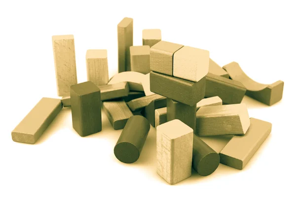 Elementi di legno — Foto Stock