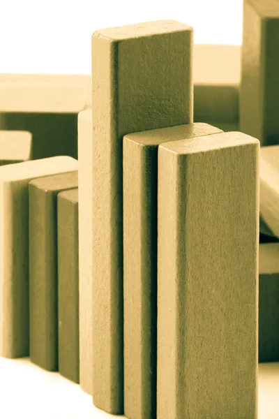 Дерев'яні блоки — стокове фото