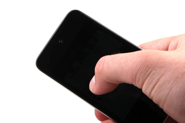 터치 스크린 휴대 전화 — 스톡 사진