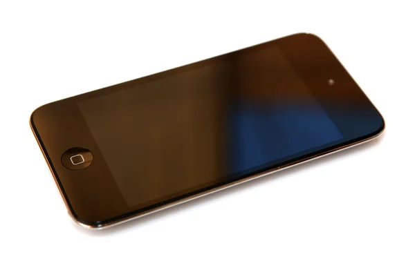 Мобільний телефон ізольований на білому тлі — стокове фото
