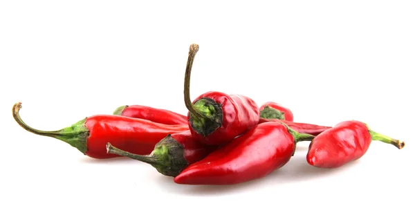 Κόκκινες καυτερές πιπεριές — Φωτογραφία Αρχείου