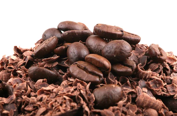 Kávé és csokoládé — Stock Fotó