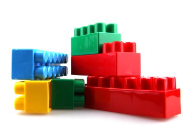 plastik oyuncak blokları