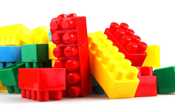 Plastic toy blocks — Stock Photo, Image