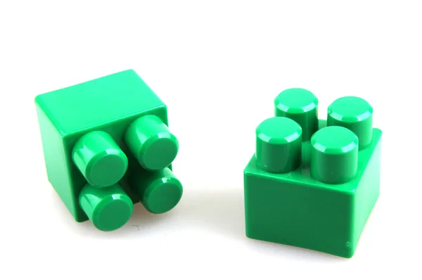 Blocs jouets en plastique — Photo