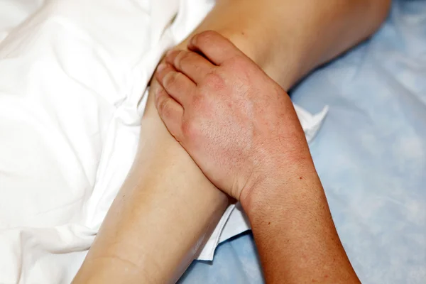 Foot massage in the spa salon — Stock Photo, Image