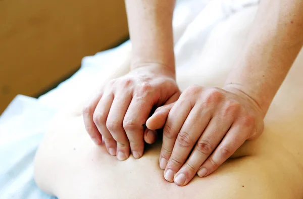 Релаксація: масаж — стокове фото