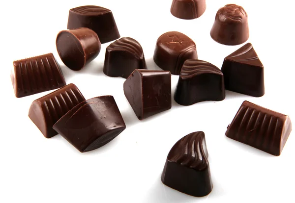 Csokoládé édes desseret cukor élelmiszer — Stock Fotó