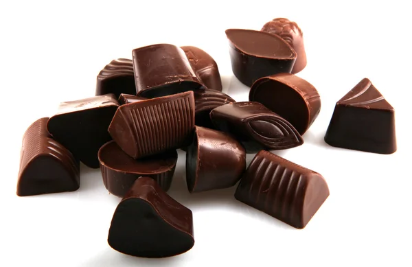 Çikolata tatlı desseret şeker gıda bar — Stok fotoğraf