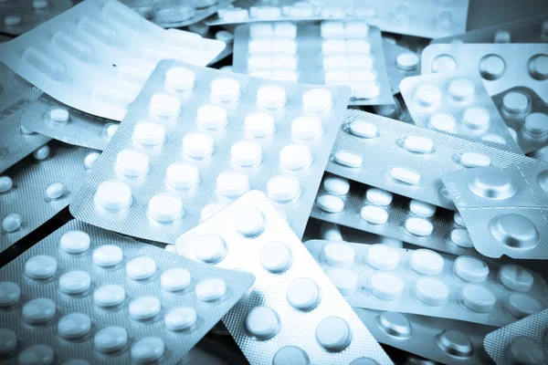 Verpakkingen van pillen — Stockfoto