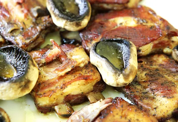Juicy grilled pork chop — Stock Photo, Image