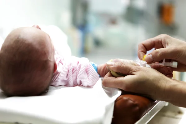 Novorozenec v nemocnici — Stock fotografie