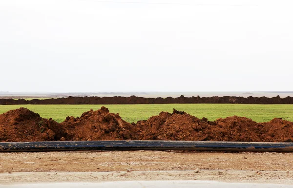 Construction routière — Photo