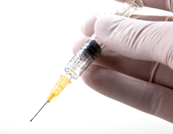 Вакцини проти грипу — стокове фото