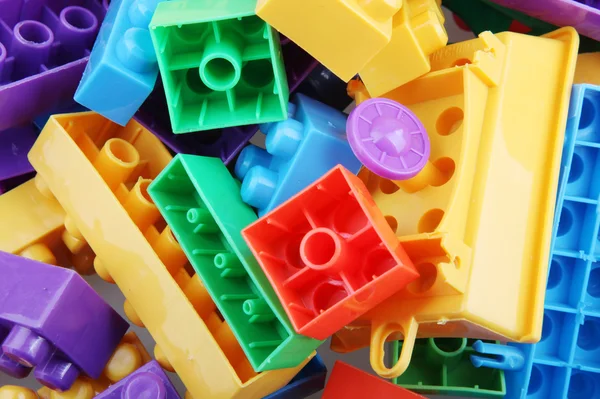 Color bloques infantiles para el edificio —  Fotos de Stock