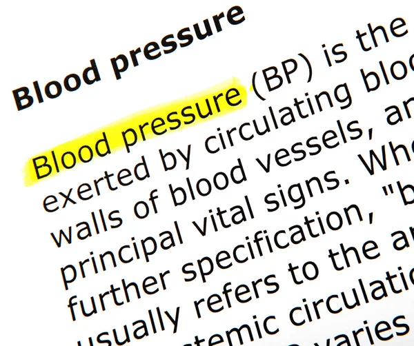 Blood pressure — Stock Photo, Image