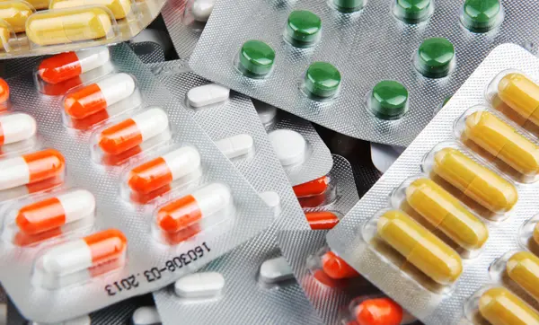 Assorted pills — Stock Photo, Image