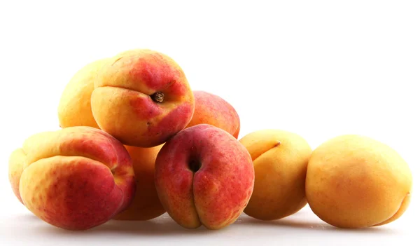 Ripe apricot in closeup — Stock Photo, Image