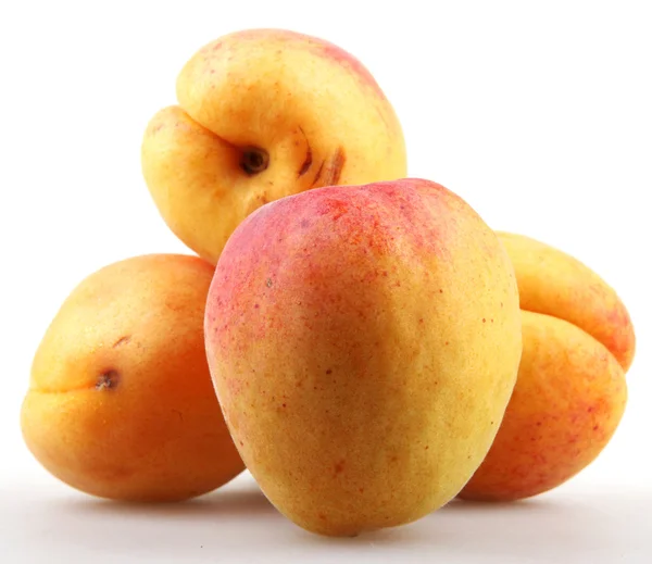 Ripe apricot in closeup — Stock Photo, Image