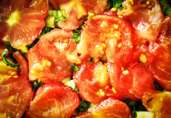 Tomatoes slices — Stock Photo, Image