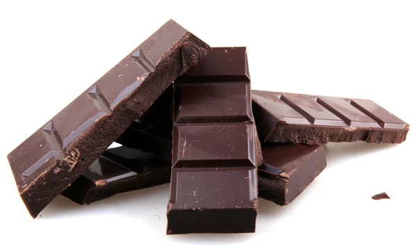 Темний шоколад у плитці — стокове фото