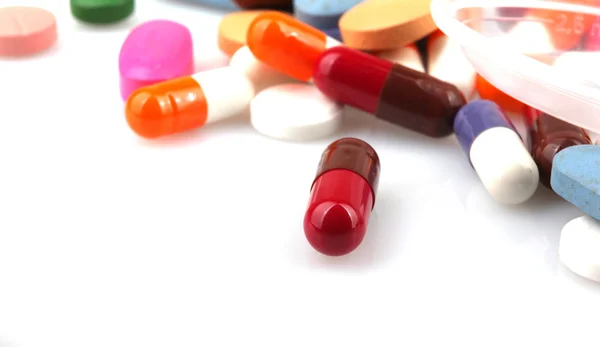 Pills And Capsules — Stock Photo, Image