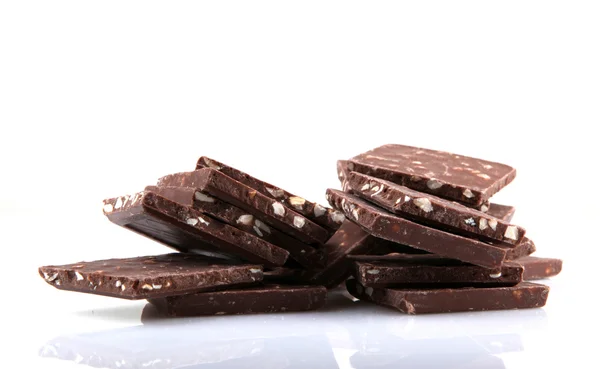 Chocolate Dessert Pieces Sweet Food — Stock Photo, Image