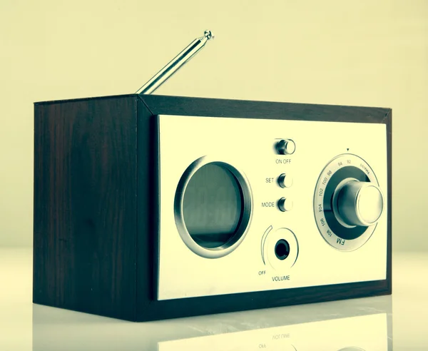 Retro-radio – stockfoto