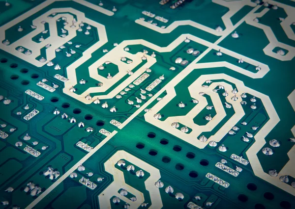 Microcircuit — Stok fotoğraf