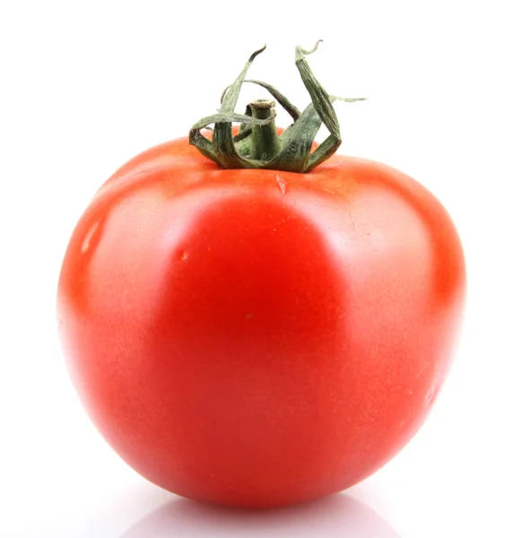 Tomato Isolated On White — Stock Photo, Image