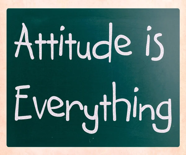 Attitude is Everything — Stock Photo, Image