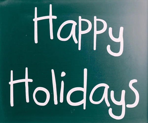 Happy Holidays Lettering — Stock Photo, Image