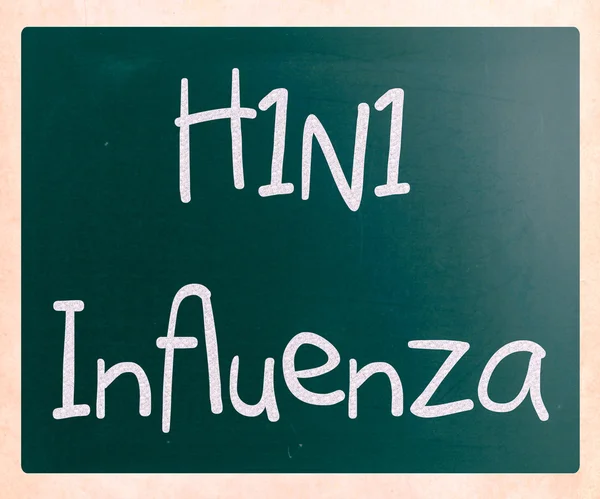 Virus de la influenza H1N1 —  Fotos de Stock