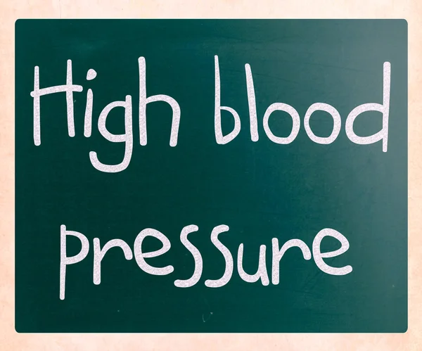 Pressão arterial elevada — Fotografia de Stock