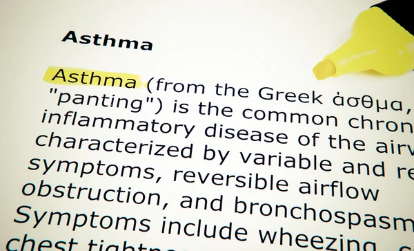 Asthma — Stockfoto