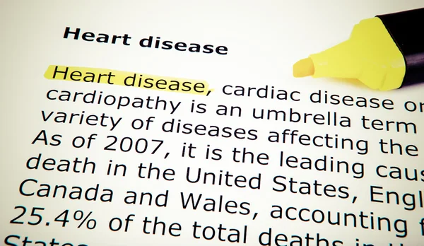 Boli de inimă — Fotografie, imagine de stoc