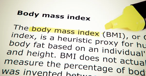 Body mass index — Stock Photo, Image